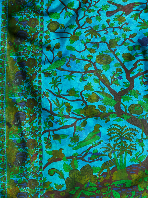 SheetKart Cotton Printed Wall Hanging Tapestry | Tree of Life | Tie & Dye | Home Decor Art | Perfect Gift | Aesthetic Room Decor | Proudly Made in India