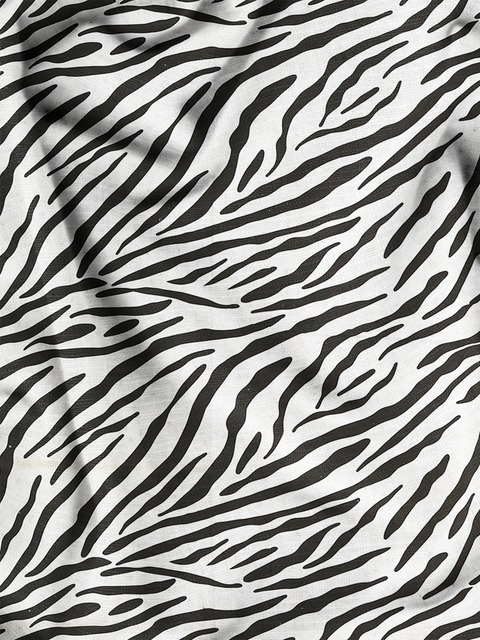 SheetKart Cotton Printed Wall Hanging Tapestry - Zebra Print - Bohemian Art - Home Decor Art - Perfect Gift - Aesthetic Room Decor - Proudly Made in India - 84 x 96 inches