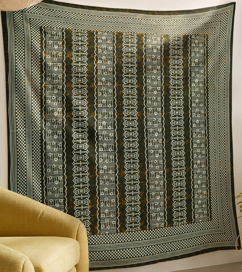SheetKart Cotton Printed Wall Hanging Tapestry | Intricate Design | Bohemian Art | Home Decor Art | Perfect Gift | Aesthetic Room Decor | Proudly Made in India