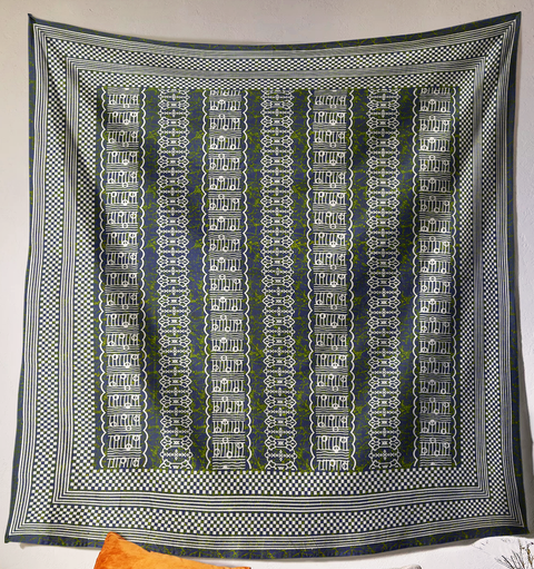 SheetKart Cotton Printed Wall Hanging Tapestry | Intricate Design | Bohemian Art | Home Decor | Perfect Gift | Aesthetic Room Decor | Proudly Made in India