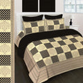 SheetKart 144 TC Cotton Printed Jaipuri King Size Double Bedsheet with 2 Pillow Covers - SheetKart
