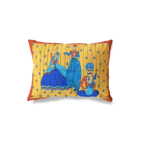 SheetKart 144 TC Cotton Printed Rajasthani Printed Double Bedsheet with 2 Pillow Covers - SheetKart