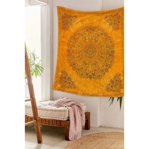SheetKart Mandala Cotton Tapestry Wall Hanging, Wall Decor Tapestries Large - SheetKart