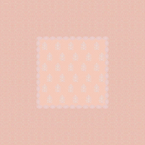 SheetKart Bedsheet for King Size Double Bed - Premium Traditional Floral Buti Printed 144 TC 100% Cotton with 2 Pillow Covers, Pink - SheetKart