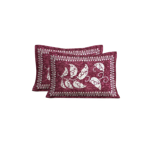 SheetKart 144 TC Cotton Floral Jaipuri Printed Double Bedsheet with 2 Pillow Covers - SheetKart